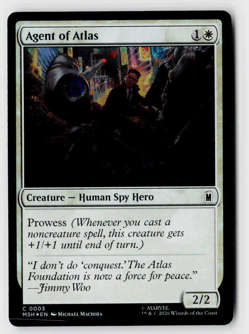 Marvel Super Heroes #3 Agent of Atlas Foil